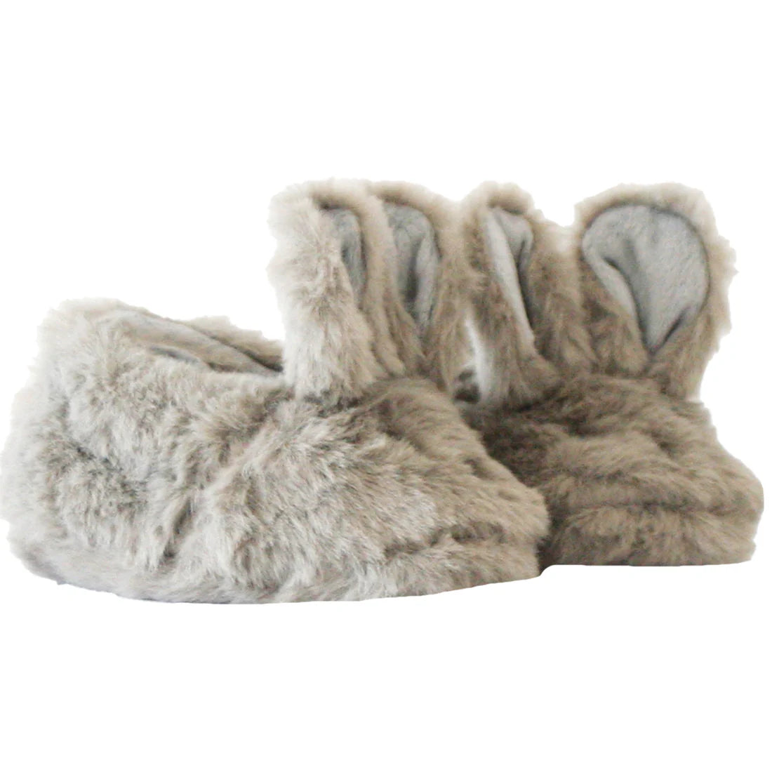 Luxe Bunny Booties Grey