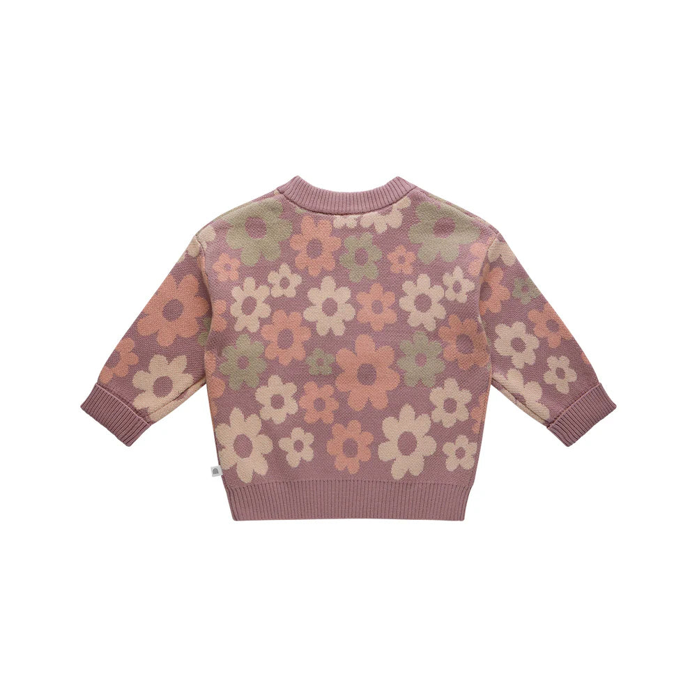 Kynd Baby - Knit Jumper - Bold Floral