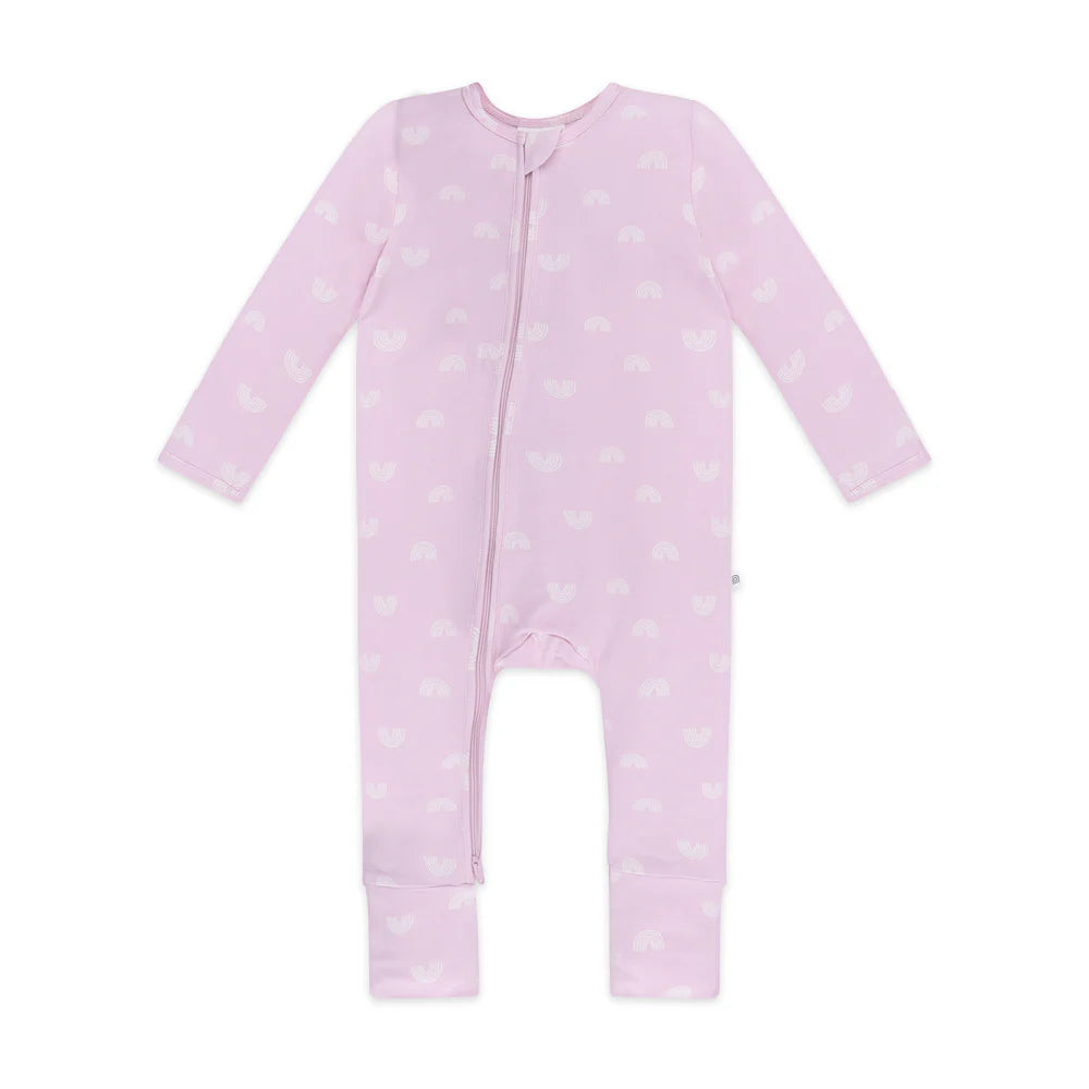 Kynd Baby Day or Night Onesie - Lilac Rainbow