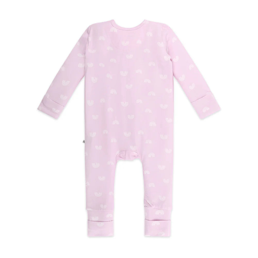 Kynd Baby Day or Night Onesie - Lilac Rainbow
