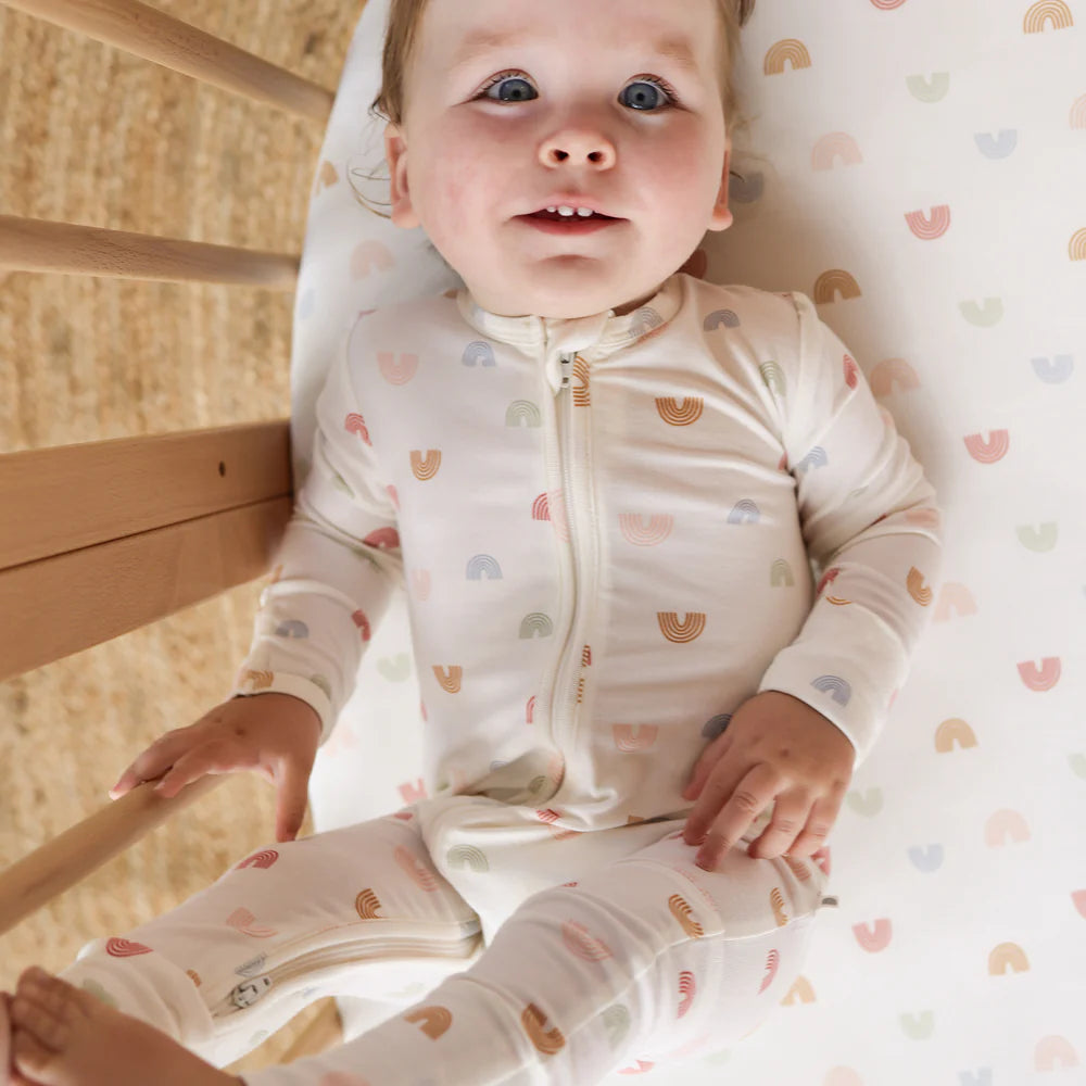 Kynd Baby Day or Night Onesie - Over the Rainbow