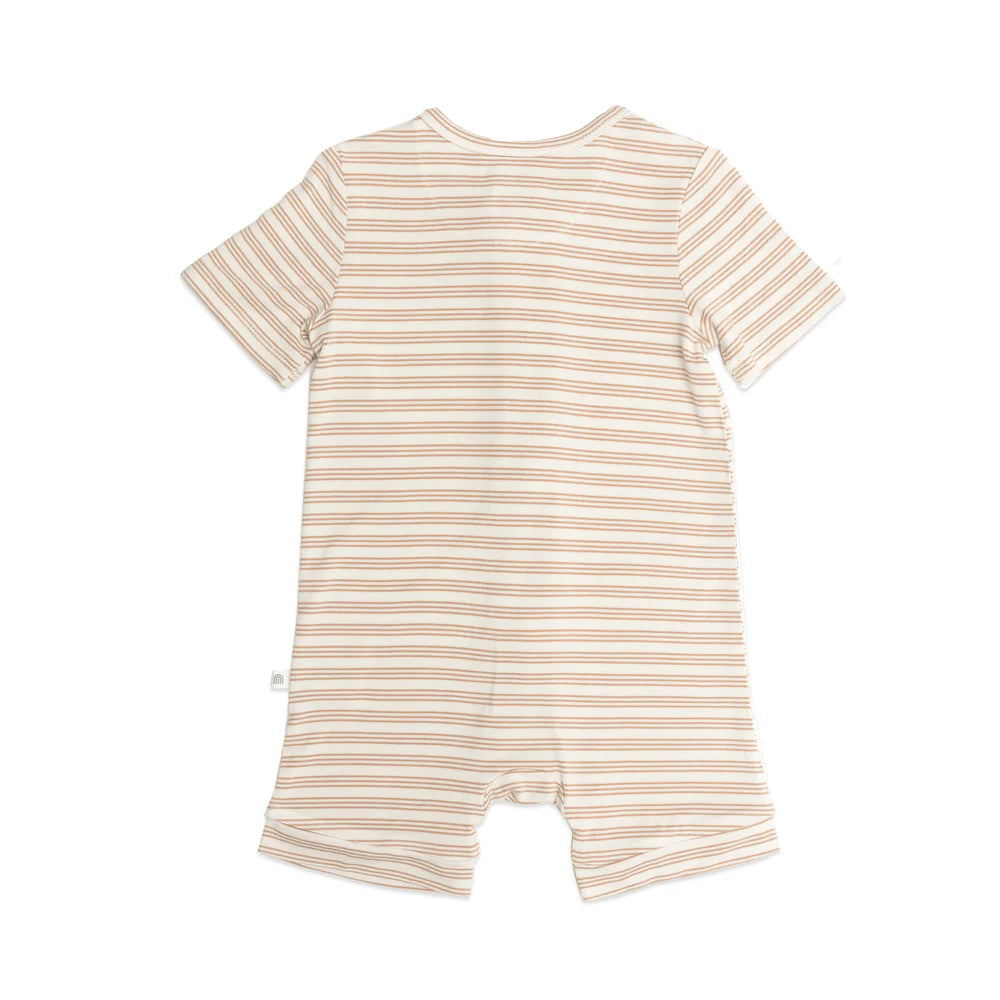 Day or Night Onesie S.S - Neutral Stripe - Size 00