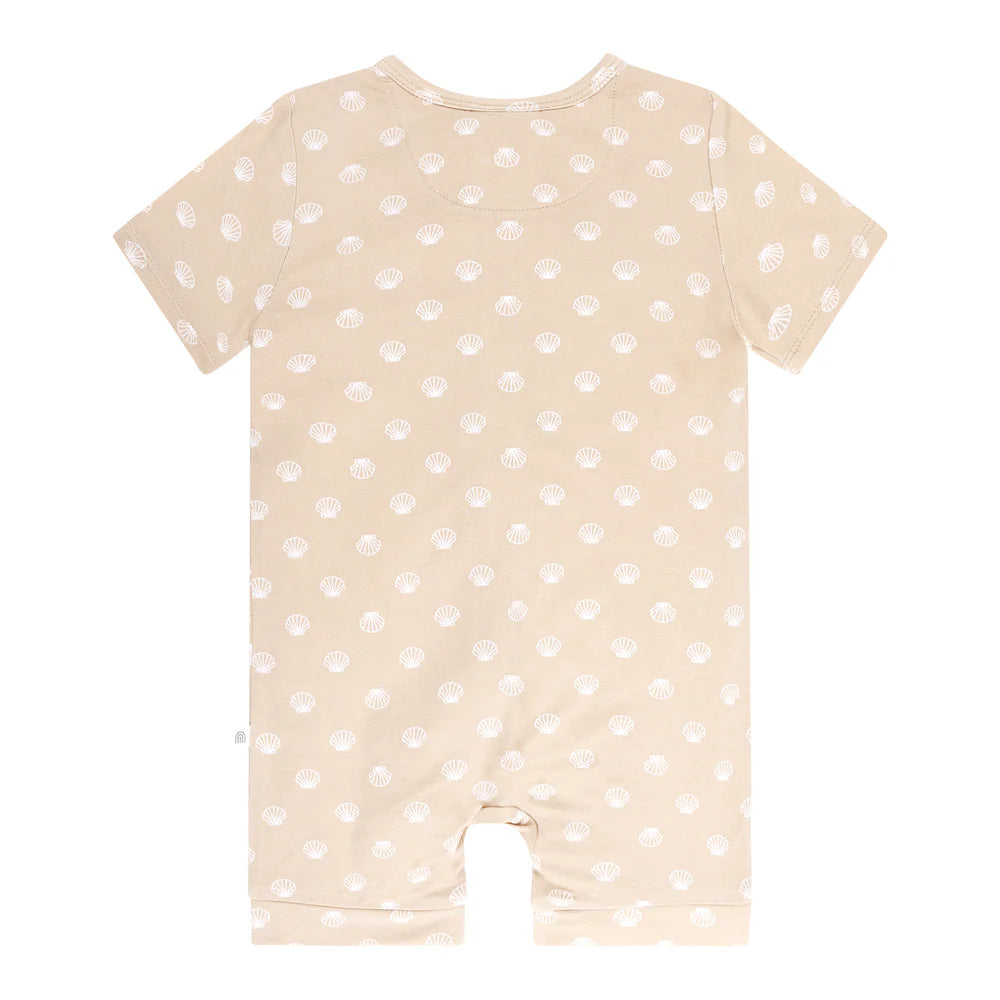 Day or Night Onesie S.S - Seashells -