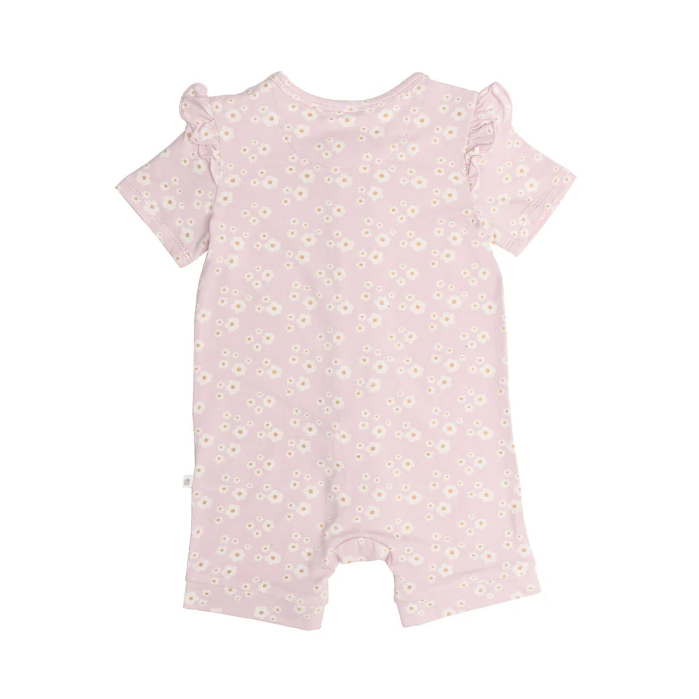 Day or Night Onesie S.S Frill Onesie - Orchid Bloom