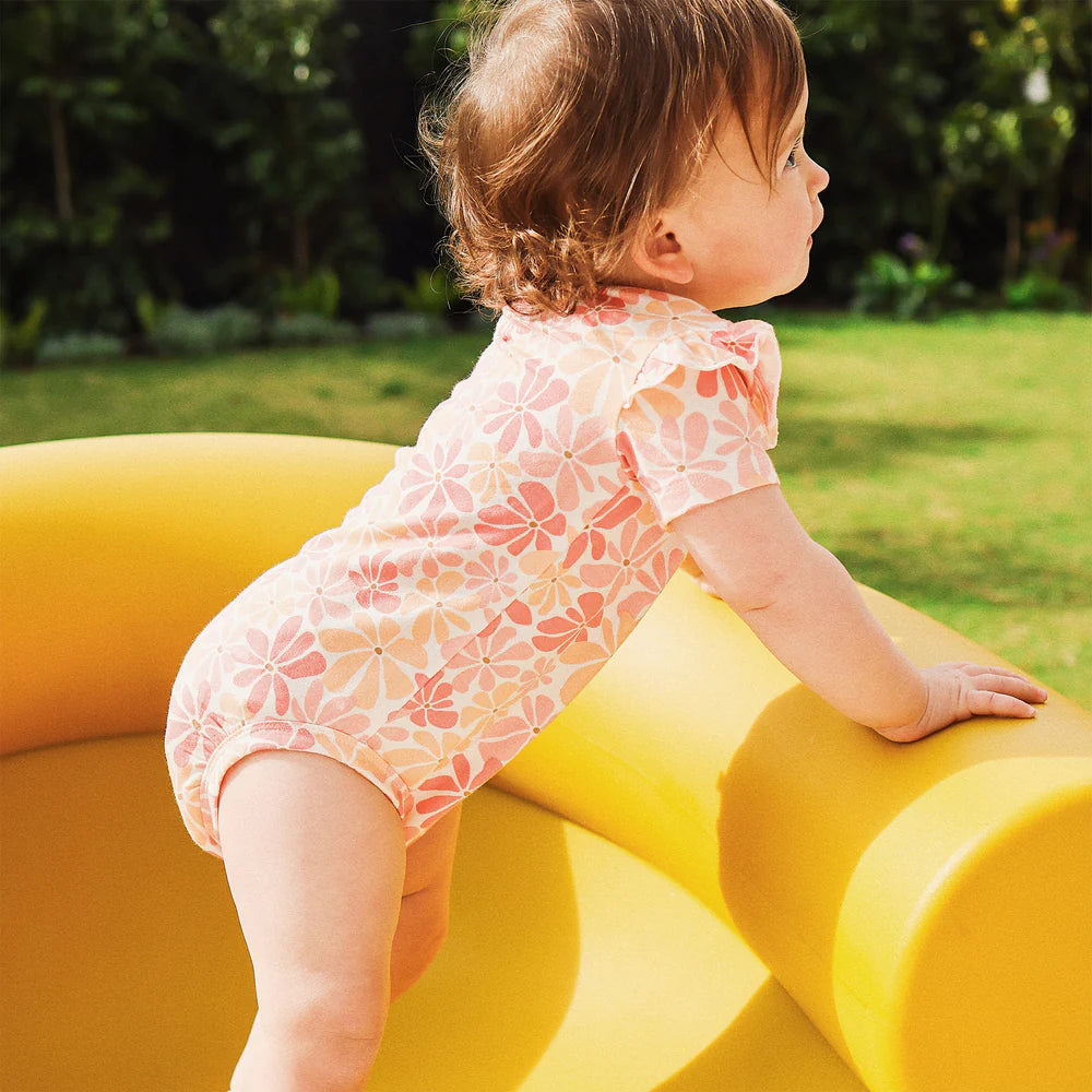 Frilled S.S Bodysuit - Palm Cove