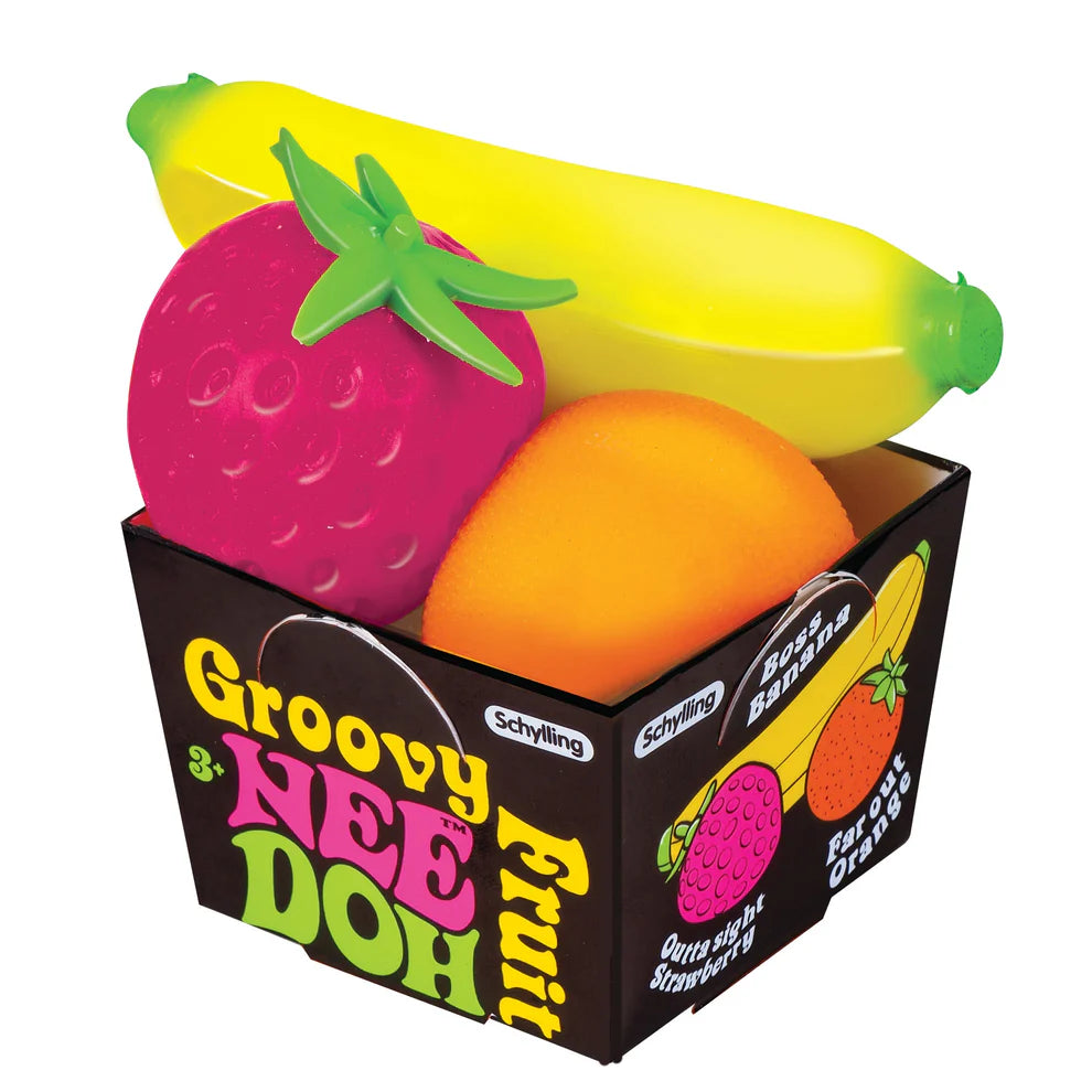 Nee Doh Groovy Fruit