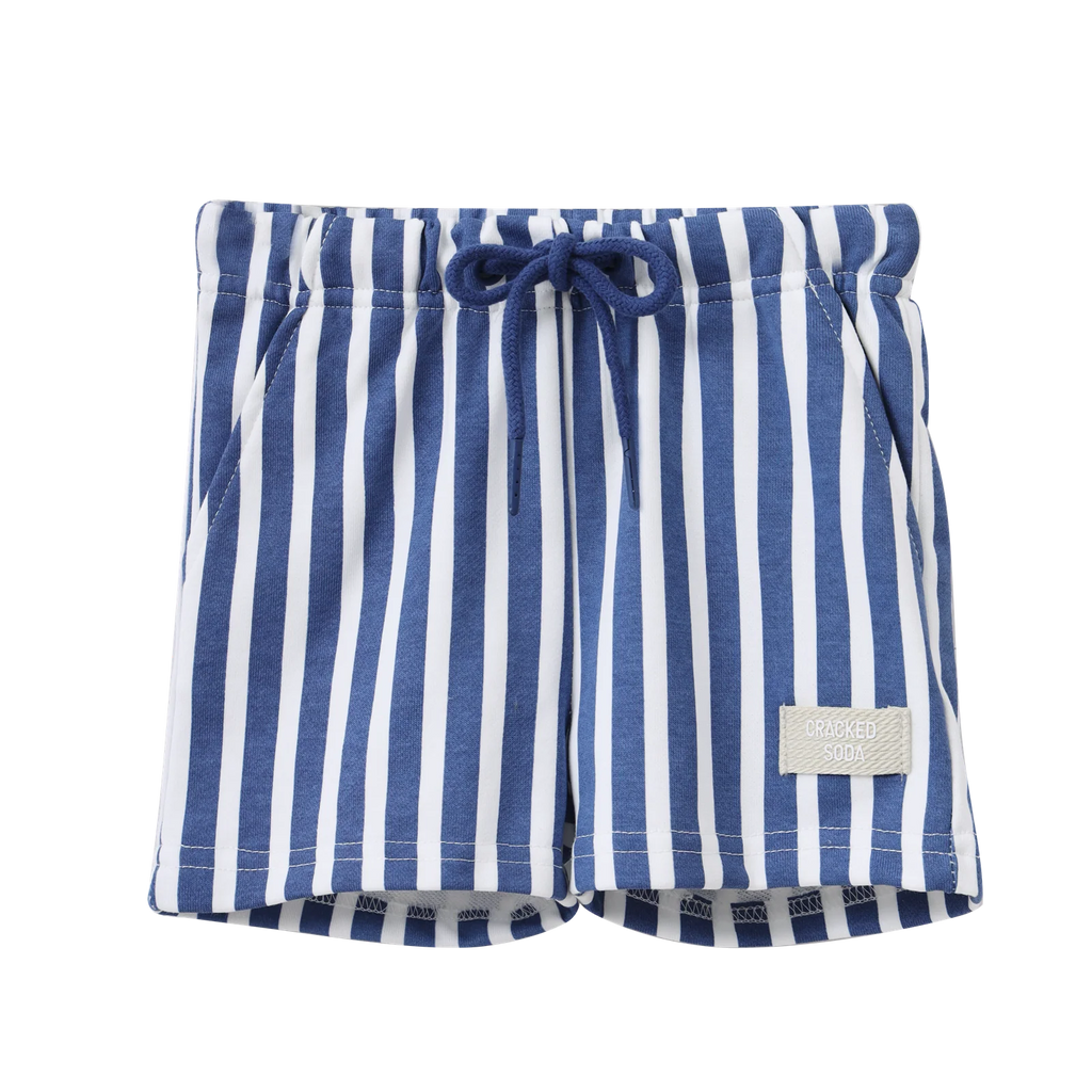 Cracked Soda - Max Stripe Short - Blue