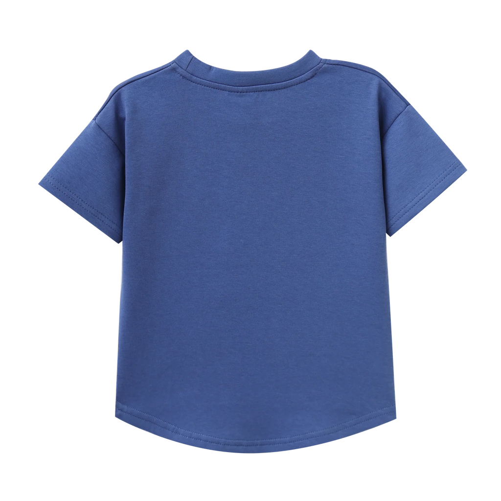 Cracked Soda - Jacob Scooped Tee - Blue