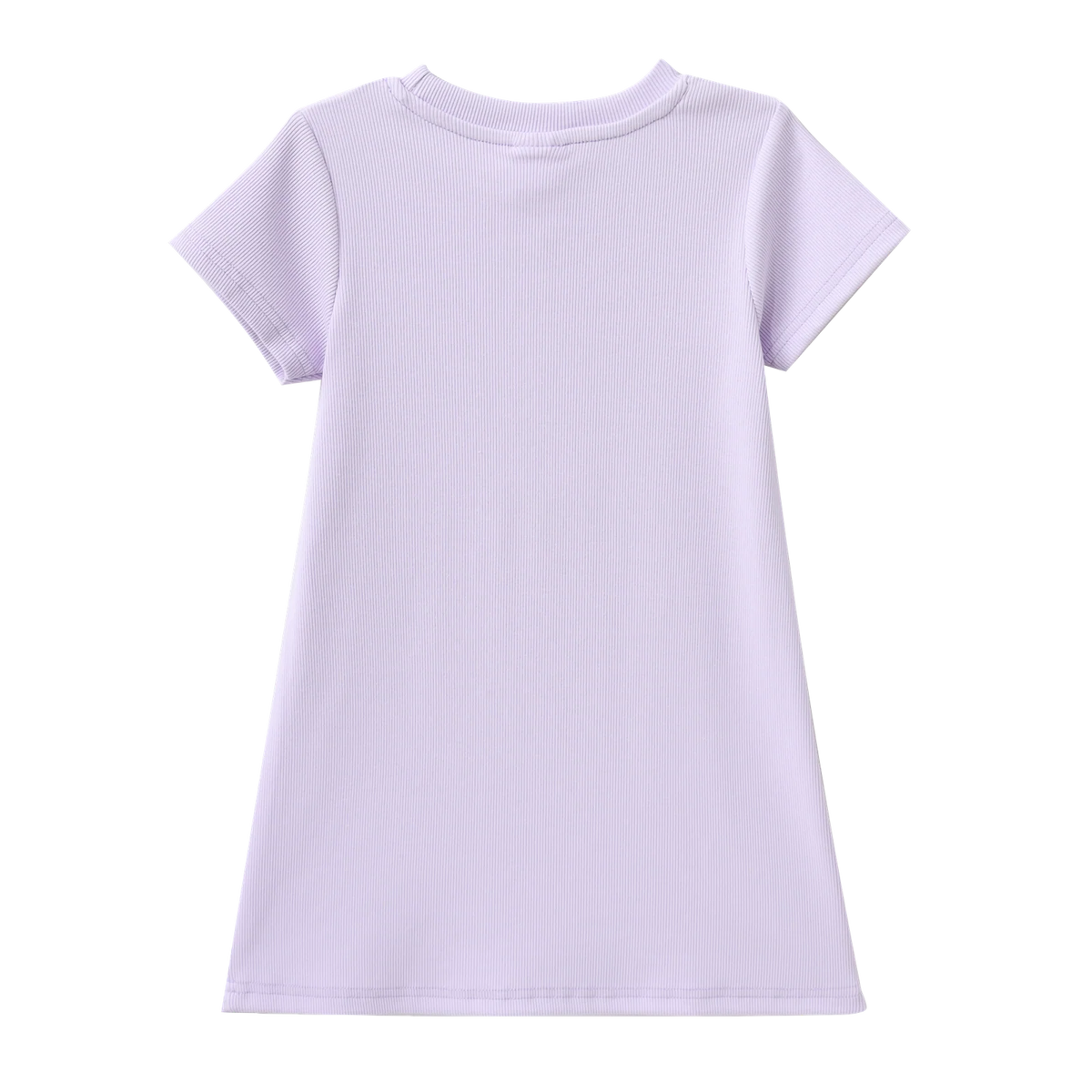 Cracked Soda -  Wisteria Ribbed Summer Dress - Purple