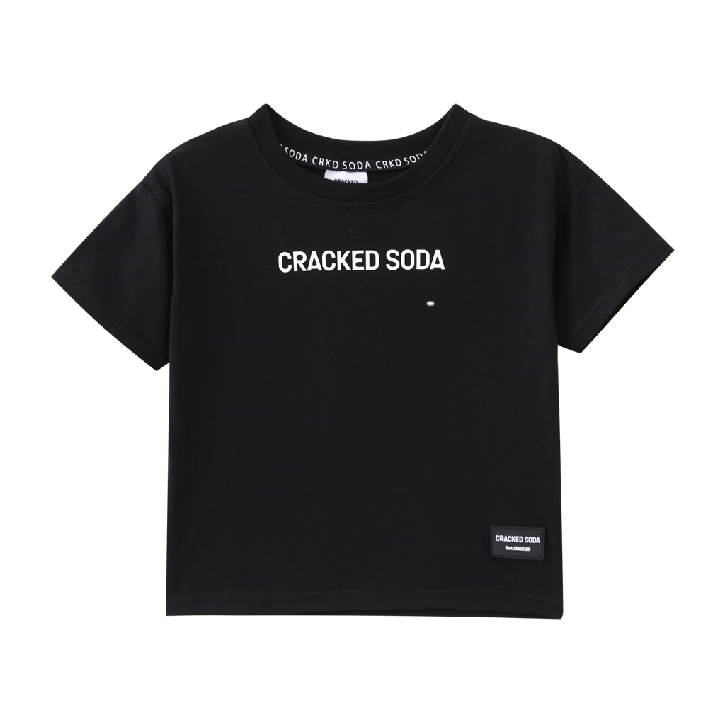 Cracked Soda - Detailed Loud Tee - Black