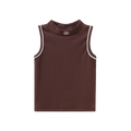 Cracked Soda - Alba Detailed CS Ribbed Tank Cocoa