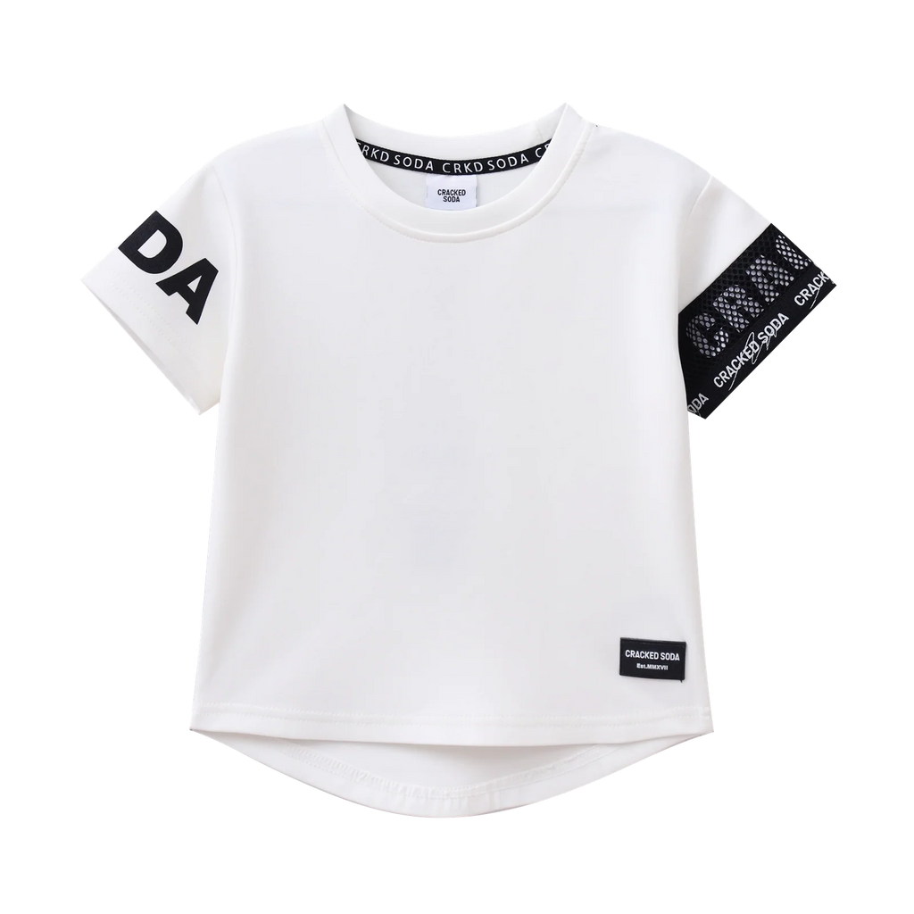 Cracked Soda - Patrick Detailed Tee - White