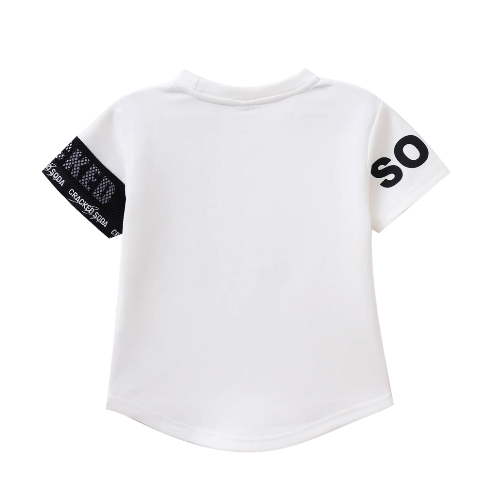 Cracked Soda - Patrick Detailed Tee - White