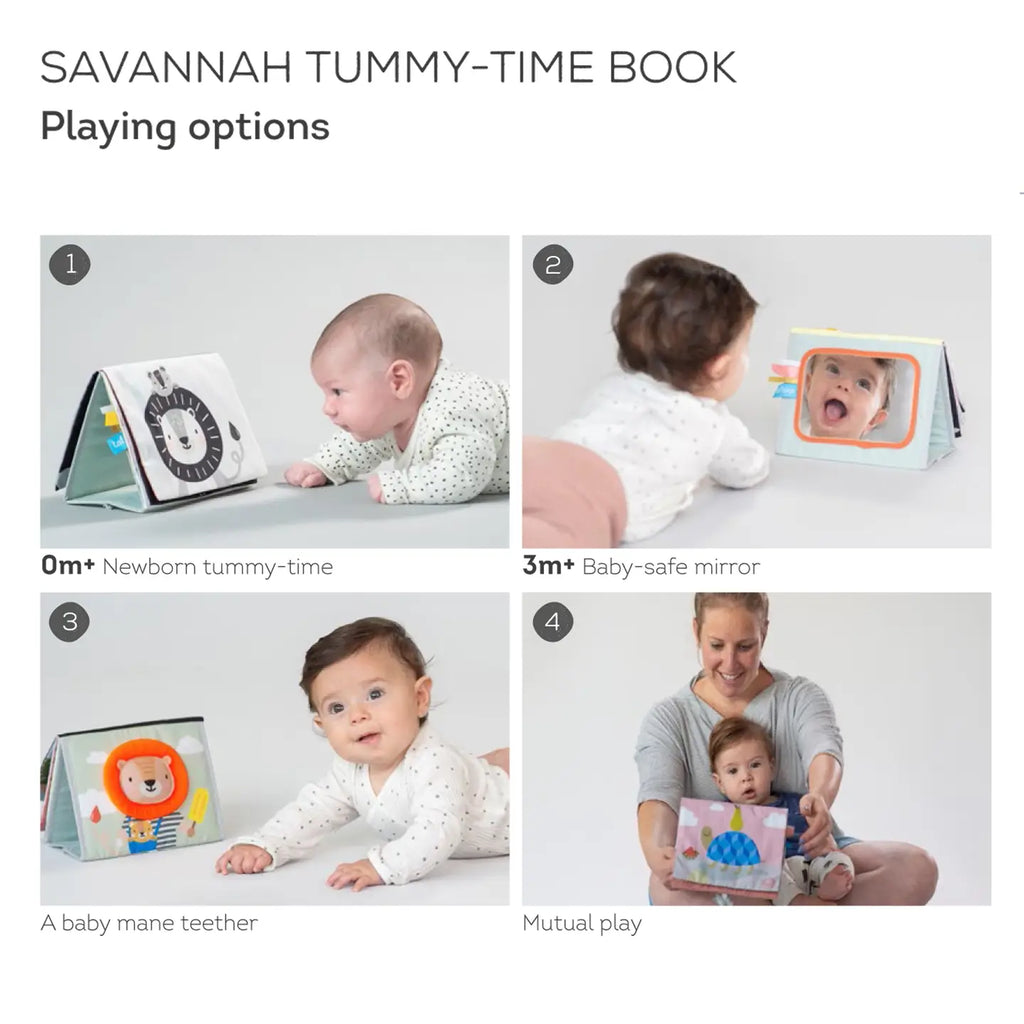 Taf Toys Savannah Tummy Time Book
