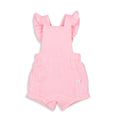 Tiny Twig Bubblegum Frill Short Overall