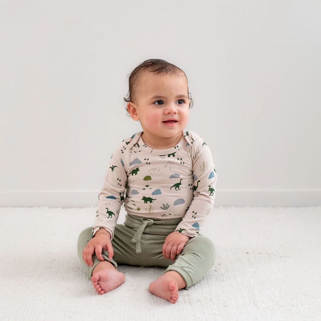 Burrow & Be - Jurassic Roam  LS Bodysuit