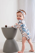 Burrow & Be - Eden Long Sleeve Flutter Bodysuit