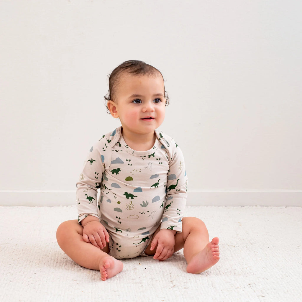 Burrow & Be - Jurassic Roam  LS Bodysuit