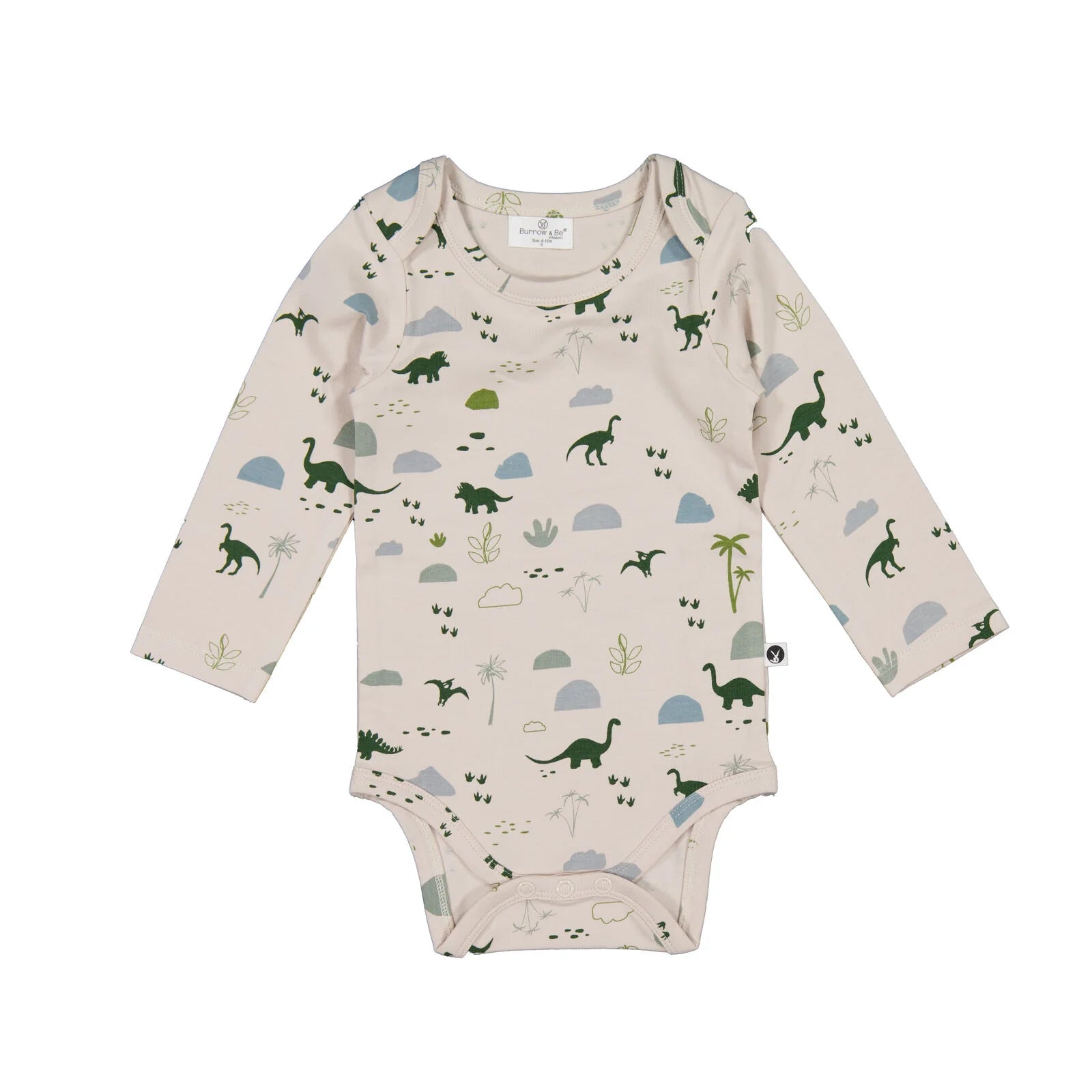 Burrow & Be - Jurassic Roam  LS Bodysuit
