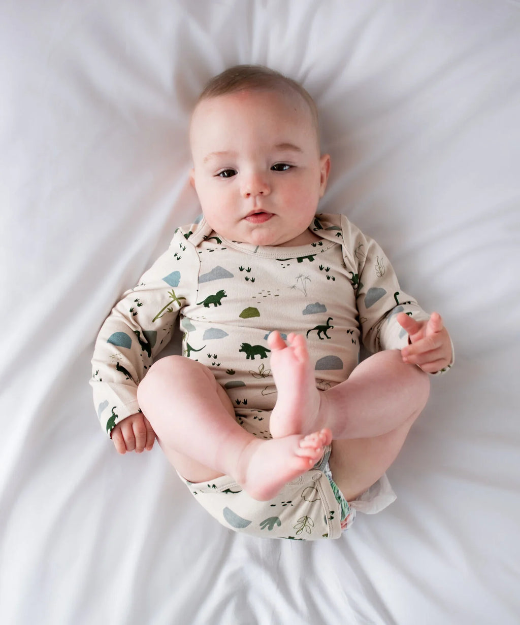 Burrow & Be - Jurassic Roam  LS Bodysuit