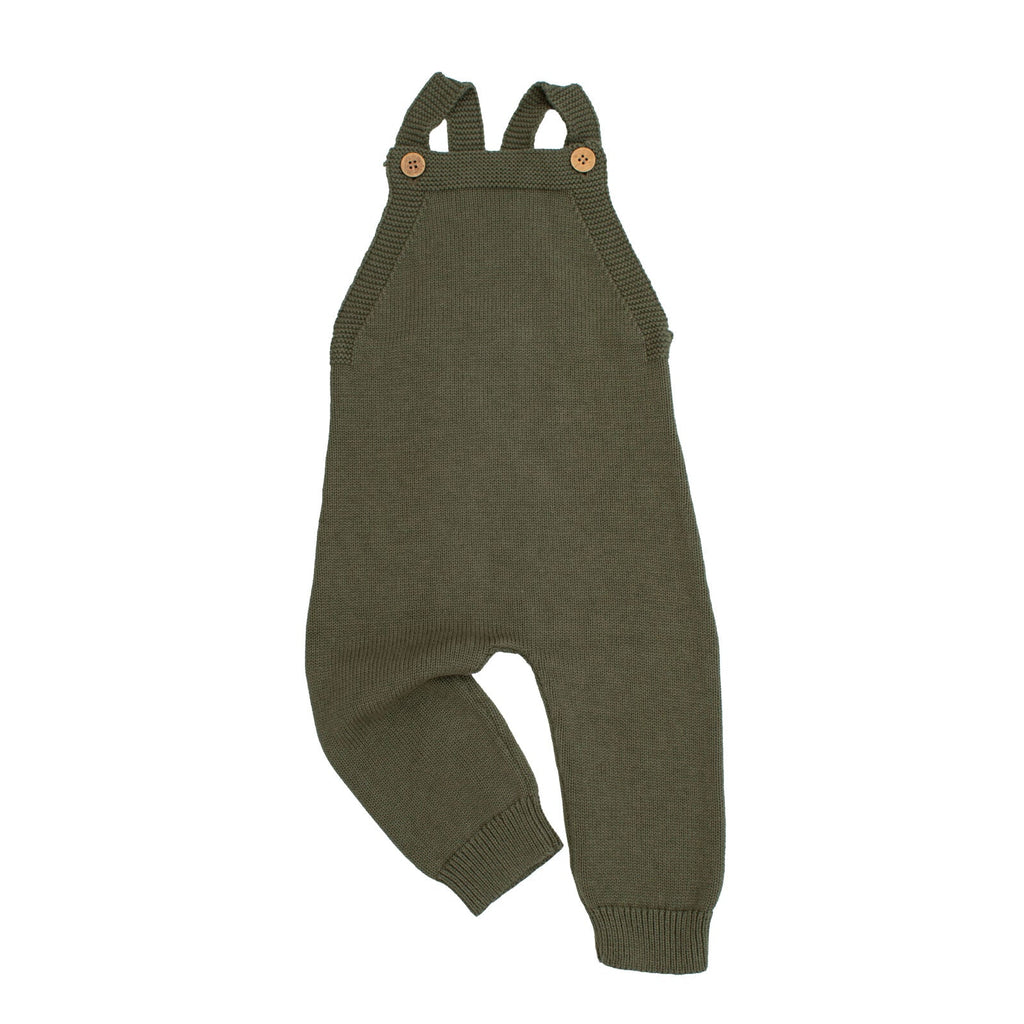 Burrow & be Knit Overalls - Hunter Green