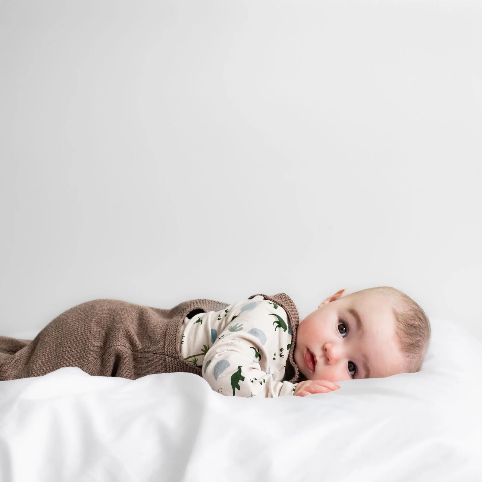 Burrow & be Knit Overalls - Umber