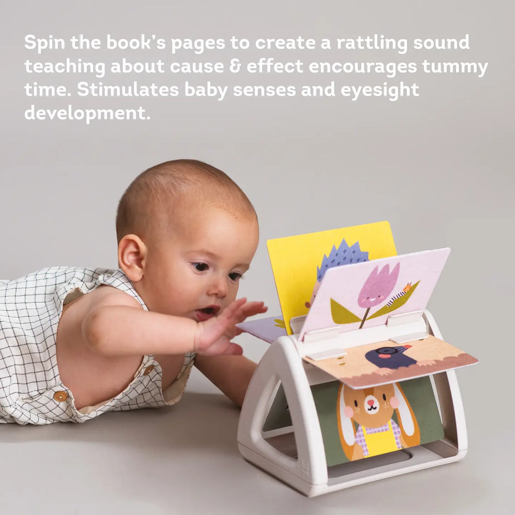 Taf Toys Tummy Time Spinning Book