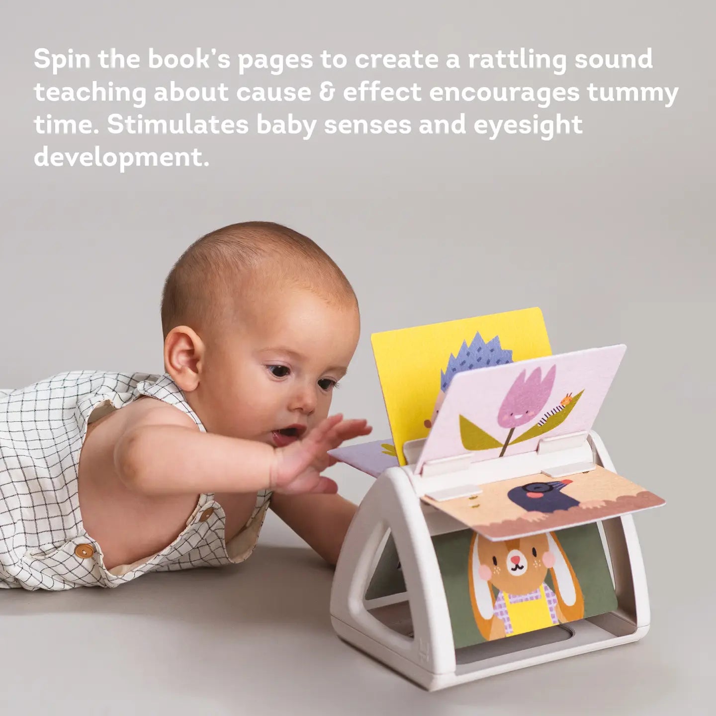 Taf Toys Tummy Time Spinning Book