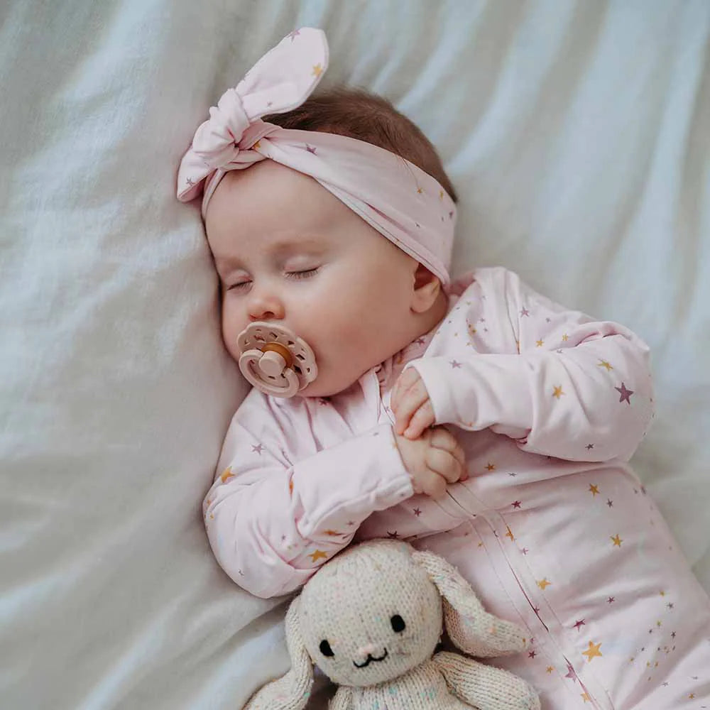 Organic Snuggle Sleepsuit Zip Footie - Twinkle