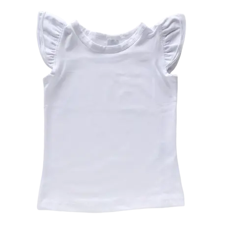 SS Flutter Top White