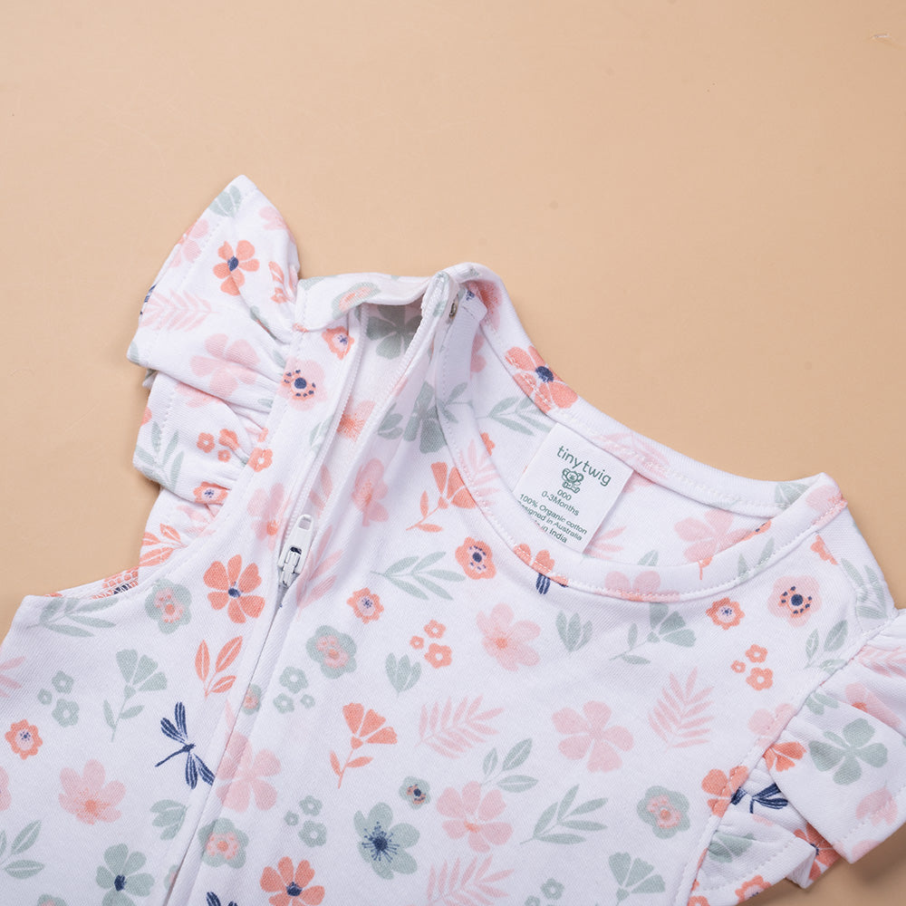 Tiny Twig dancing dragonfly Cap Slv Tee