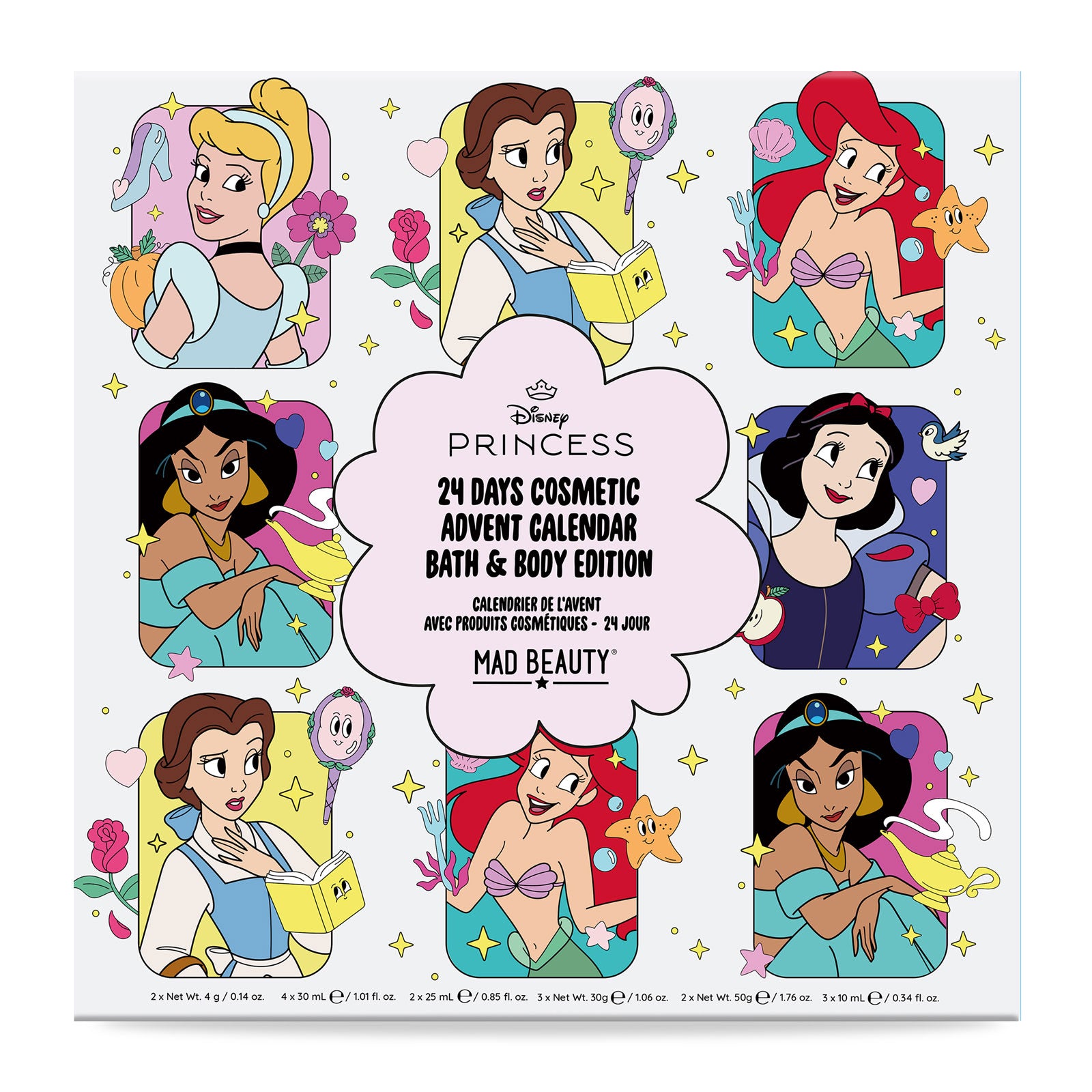 Disney Princess Bath & Body Advent Calendar