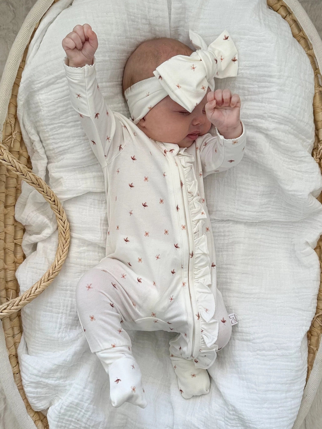 E&I Bamboo/Organic Cotton Oakleigh Onesie - Audrey