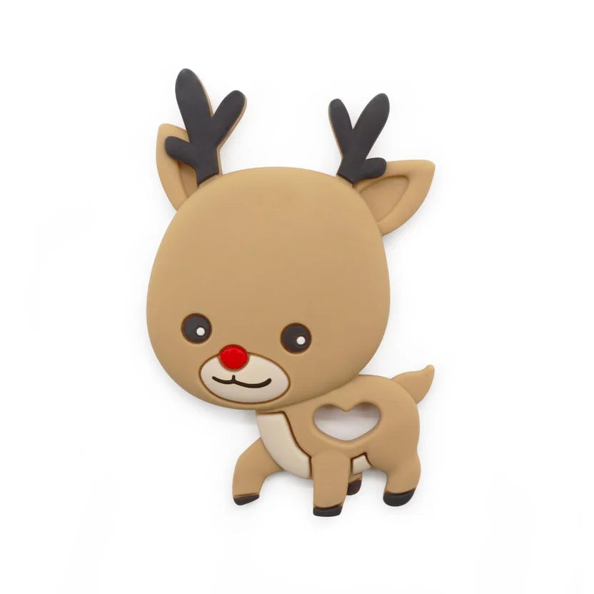 Baby Reindeer Christmas Teether