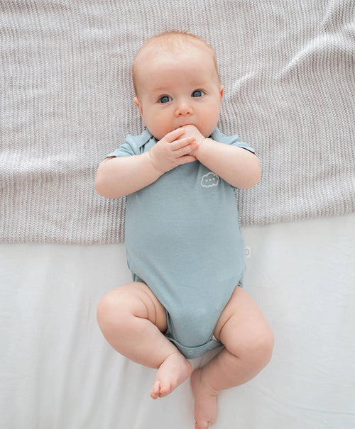Bamboo S.S Bodysuit - Dusk