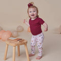 Snuggle Hunny - Organic Leggings - Birds & Blooms