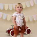 Snuggle Hunny - Biscuit Organic Shorts