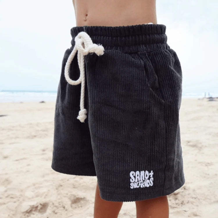 S+S Kids Cord Short - Black