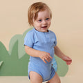 Snuggle Hunny - Bluebell SS Organic Bodysuit