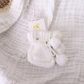 Knit Booties - Milk Pomms