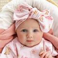 Snuggle Hunny - Boots & Bows Organic Oversized Bow