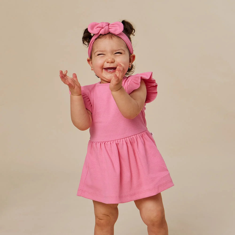 Snuggle Hunny - Candy SS Organic Dress