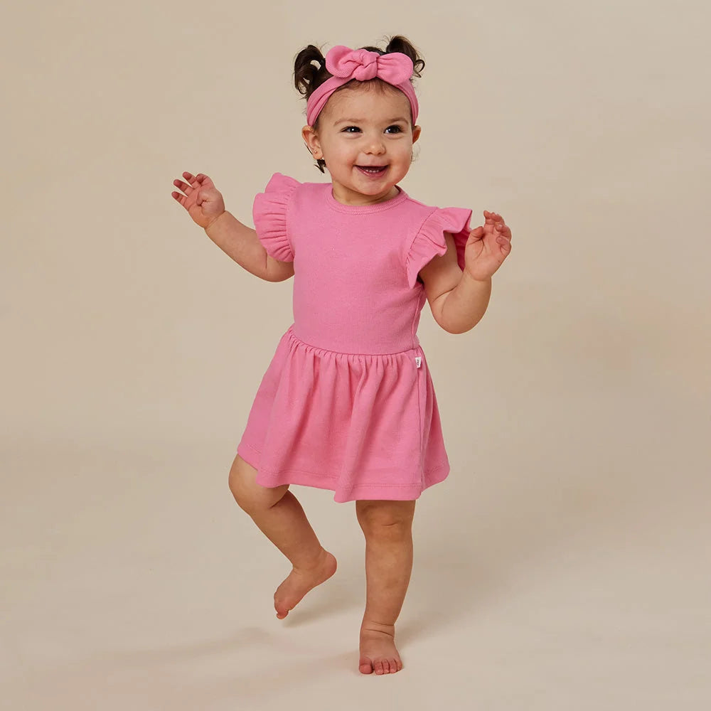 Snuggle Hunny - Candy SS Organic Dress