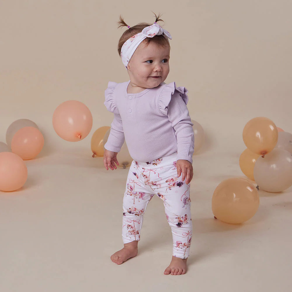 Snuggle Hunny - Organic Leggings - Carousel