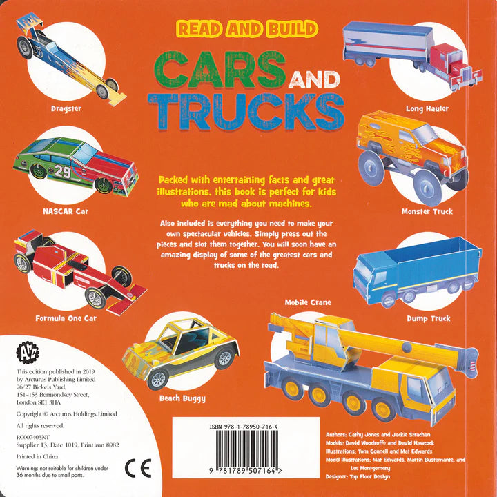 Read & Build - Cars and Trucks