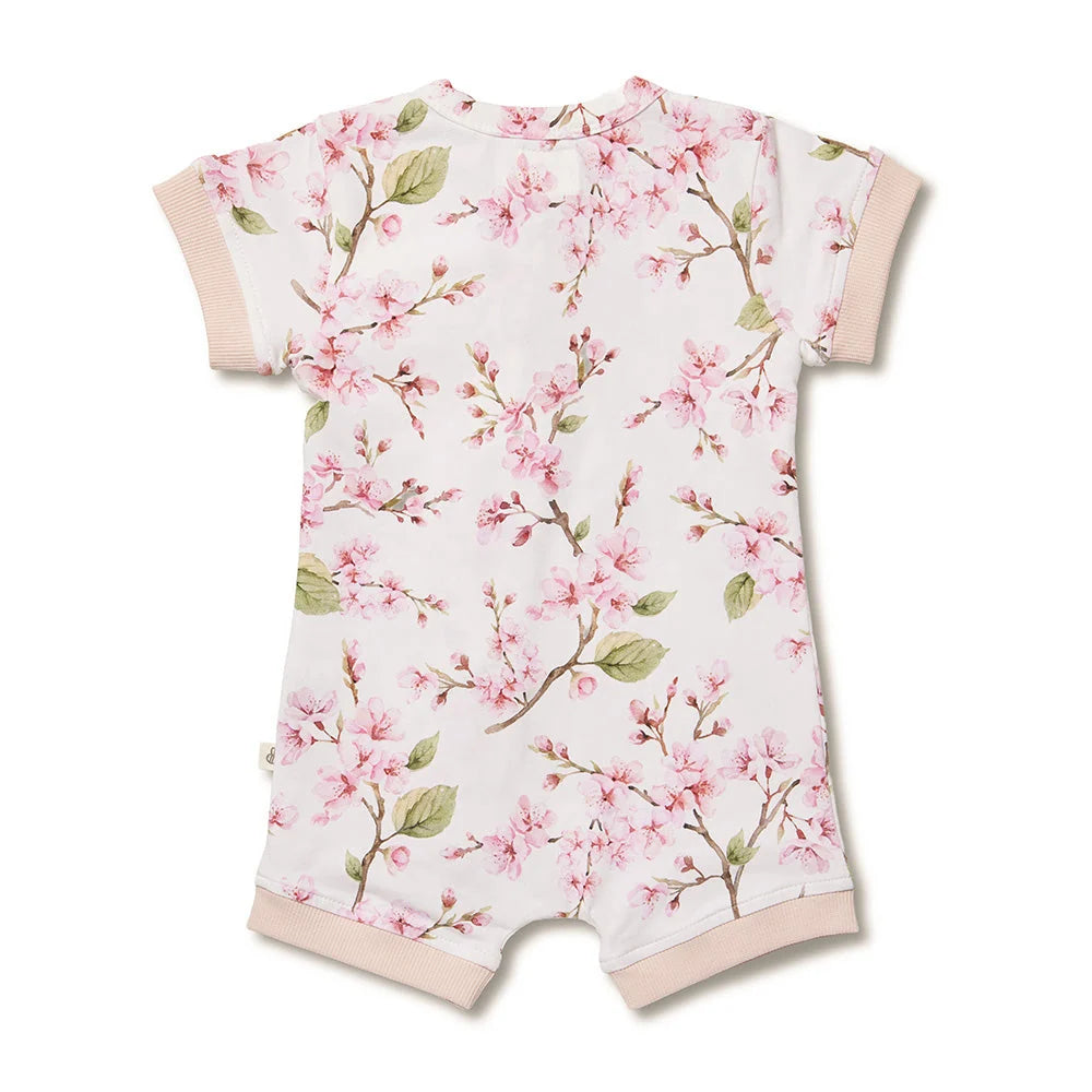 Snuggle Hunny - Cherry Blossom Organic Snuggle Shortie