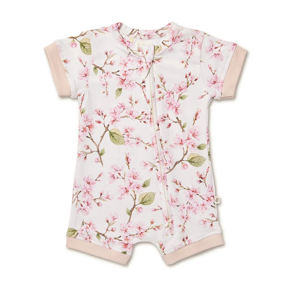 Snuggle Hunny - Cherry Blossom Organic Snuggle Shortie