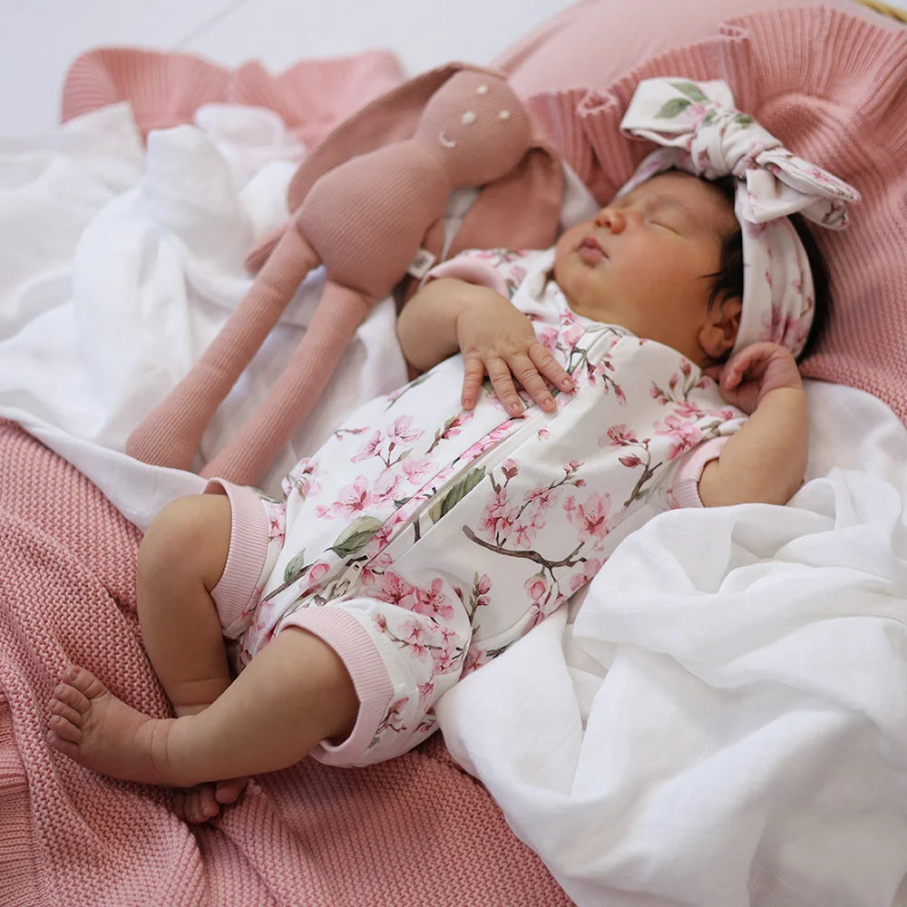 Snuggle Hunny - Cherry Blossom Organic Snuggle Shortie