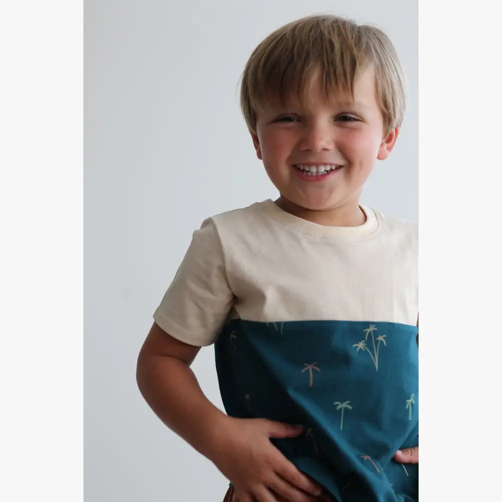 Classic T Shirt - Palm Block