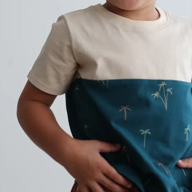 Classic T Shirt - Palm Block
